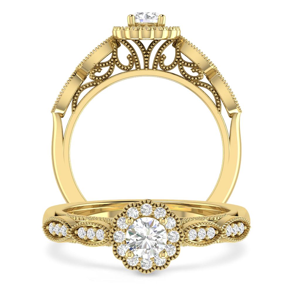 Yellow Gold - Round