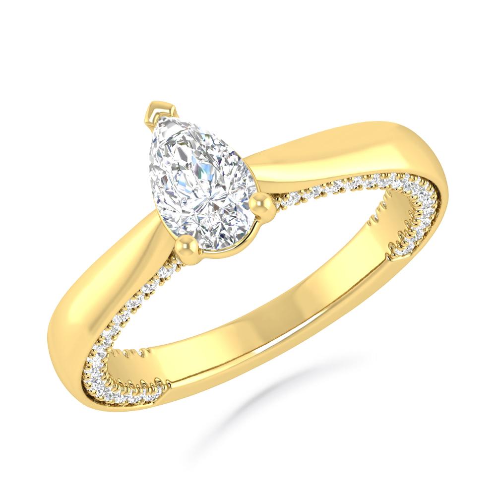 Yellow Gold - Pear