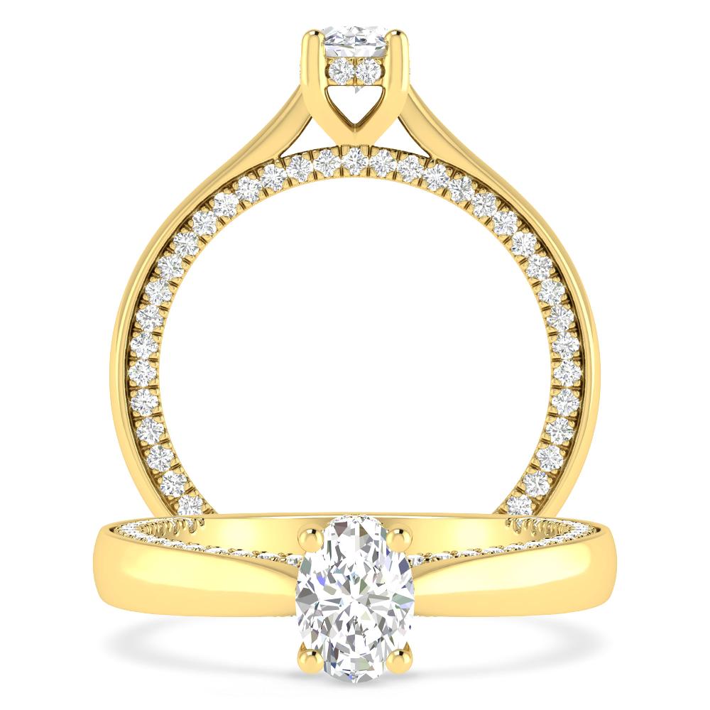 Yellow Gold - Oval