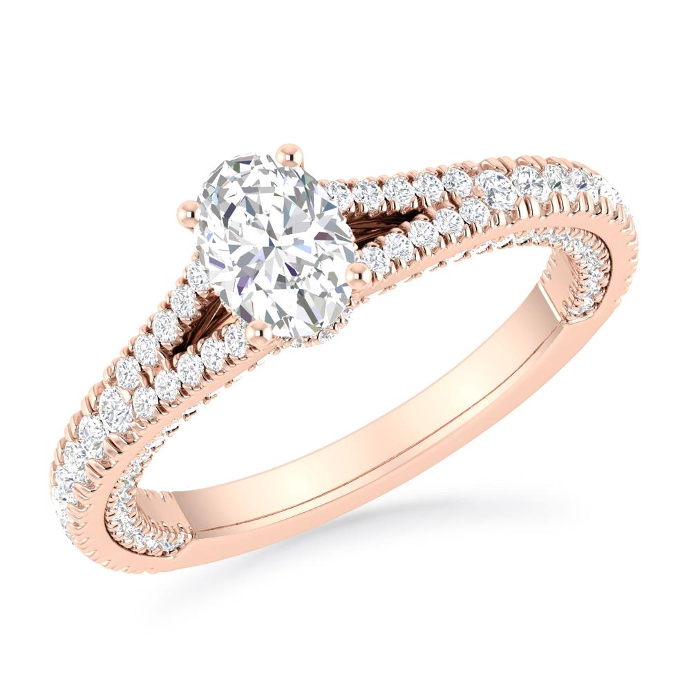 Rose Gold - Oval