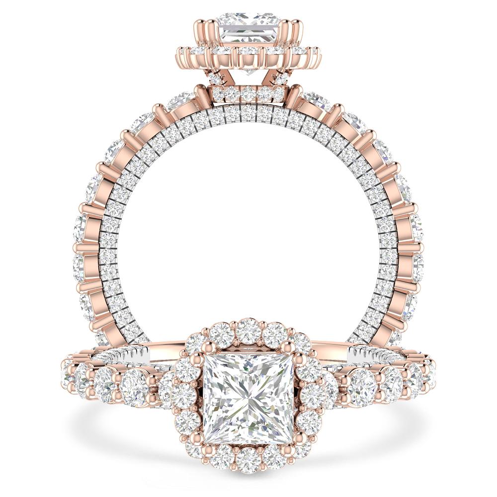 Rose Gold/White Gold - Princess