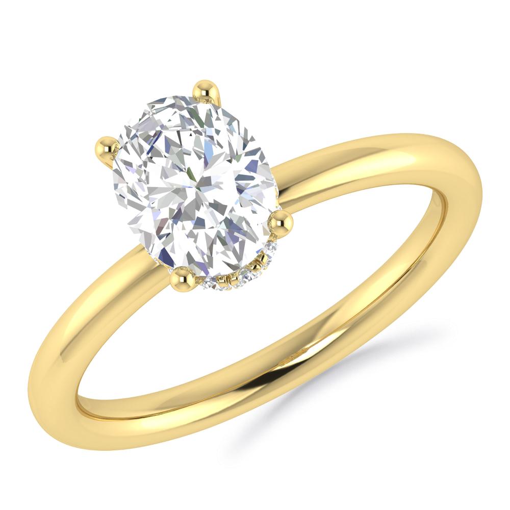 Yellow Gold - Oval