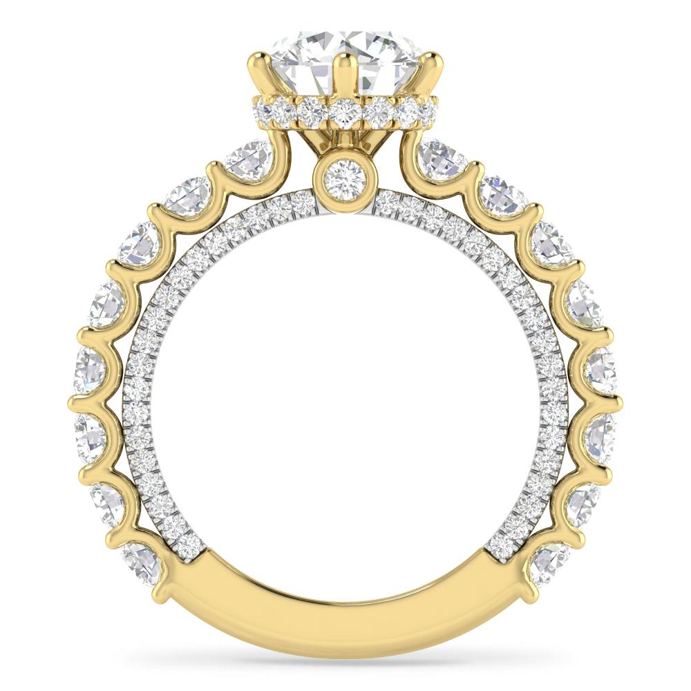 Yellow Gold/White Gold - Round