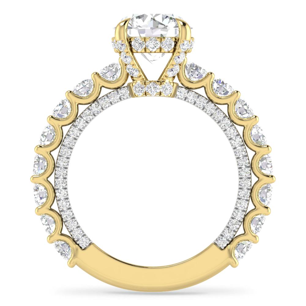 Yellow Gold/White Gold - Round