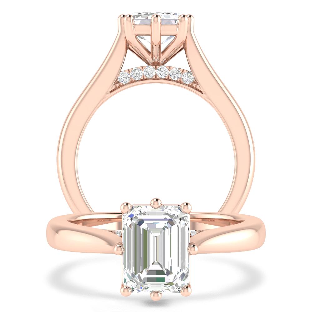 Rose Gold - Emerald