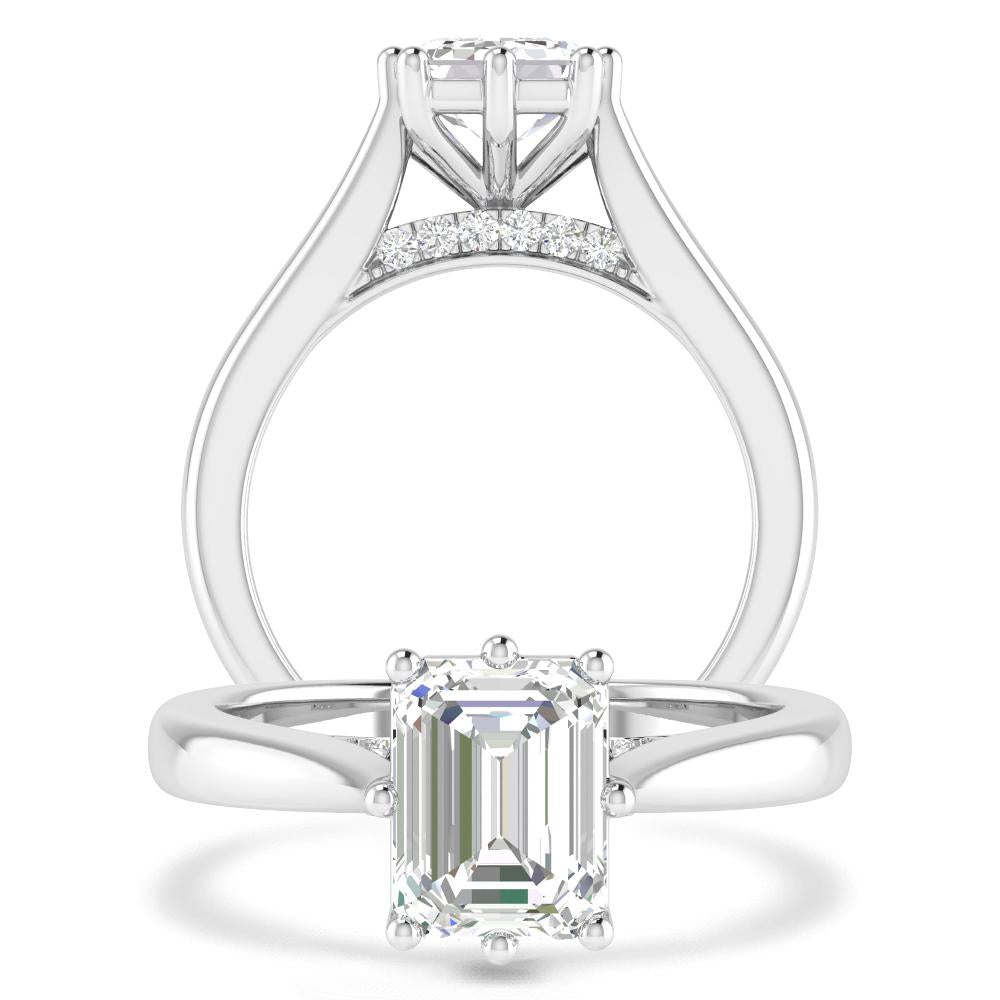 White Gold - Emerald