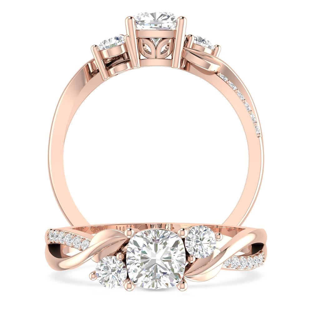 Rose Gold - Diamond