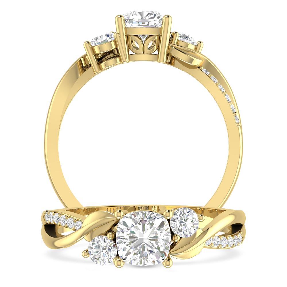 Yellow Gold - Diamond