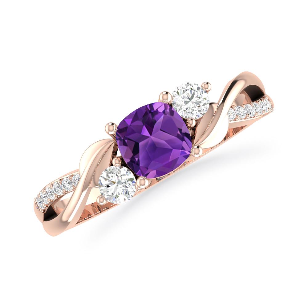 Rose Gold - Amethyst