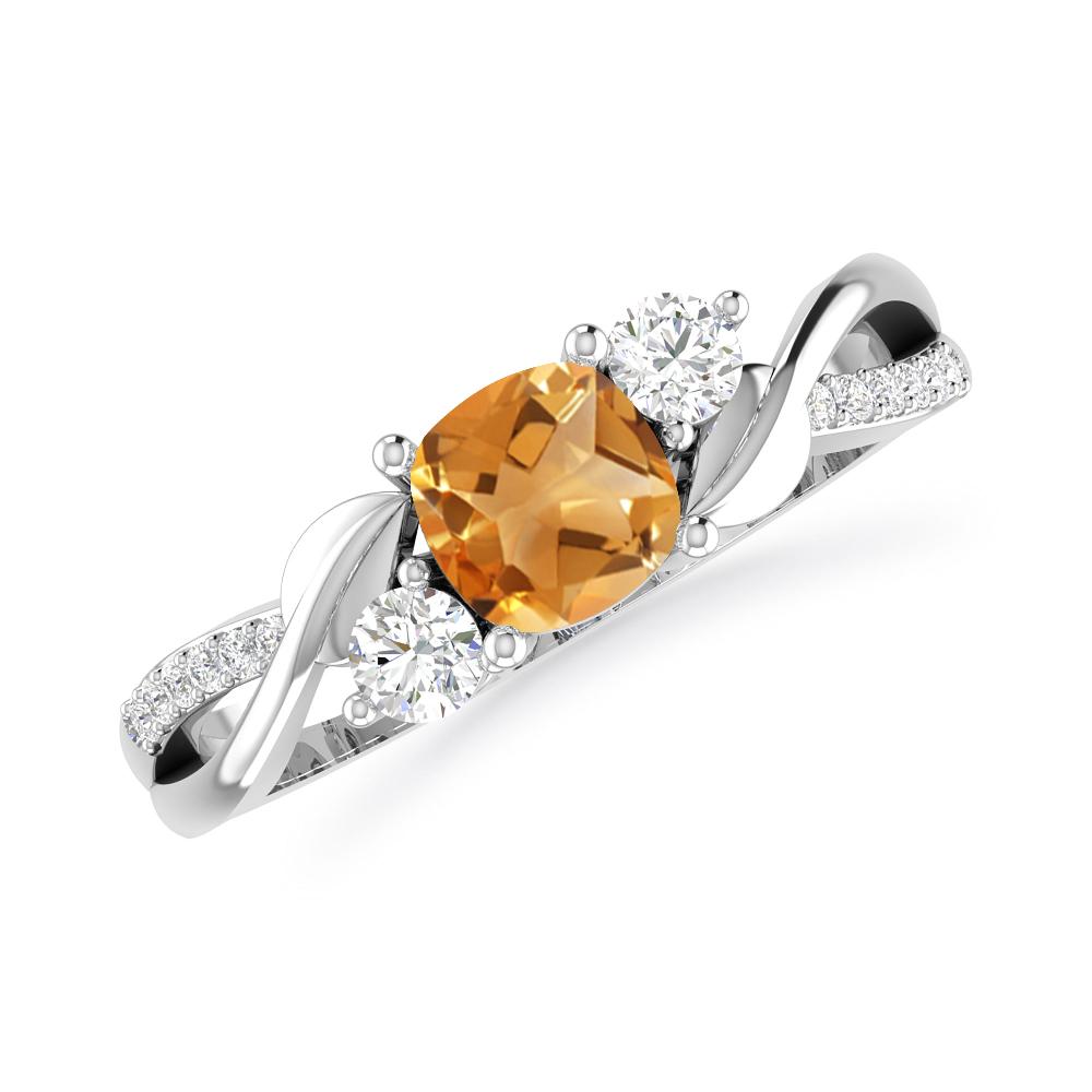 White Gold - Citrine