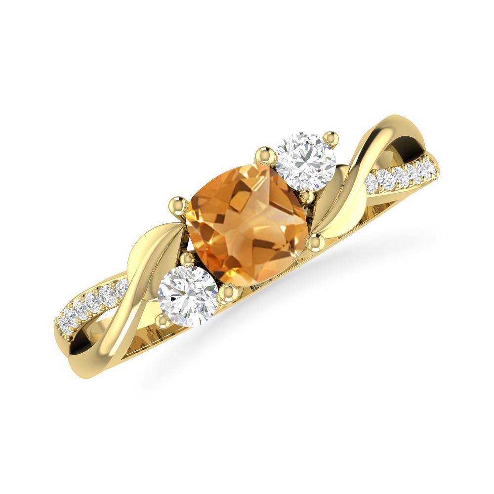 Yellow Gold - Citrine