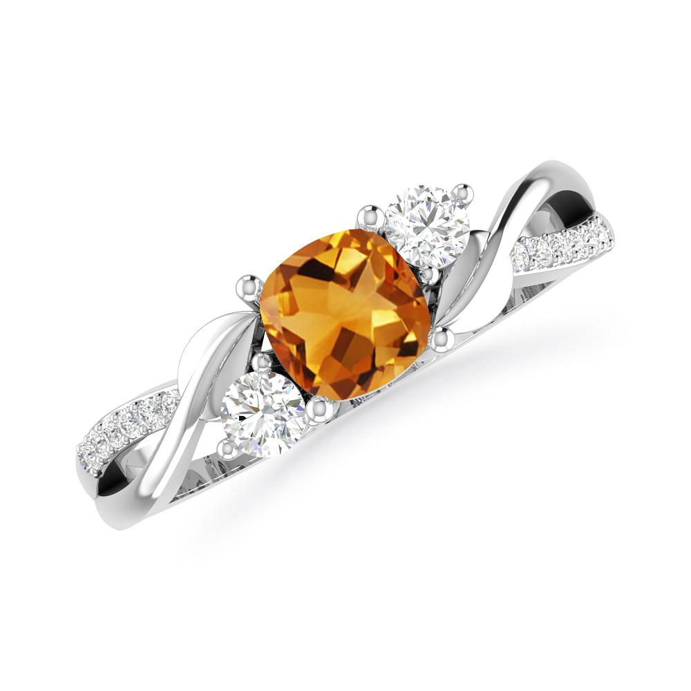 White Gold - Citrine