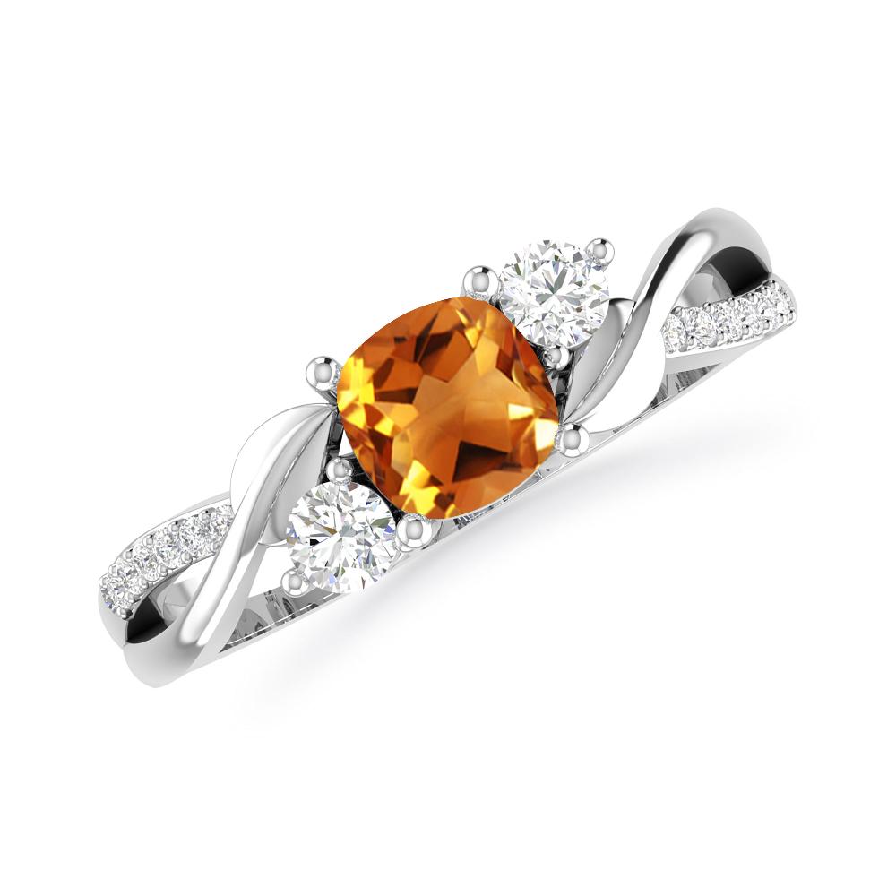 White Gold - Citrine