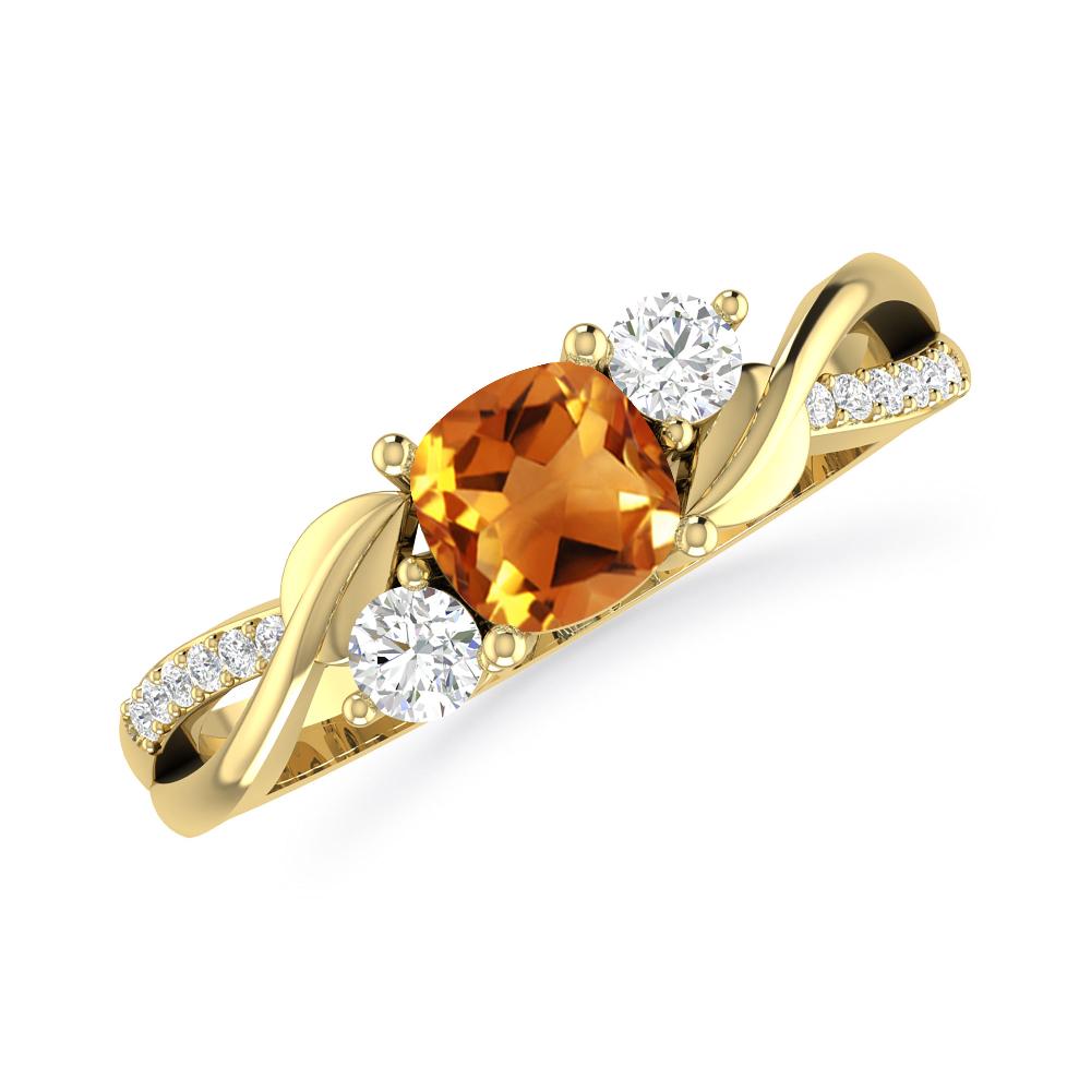 Yellow Gold - Citrine