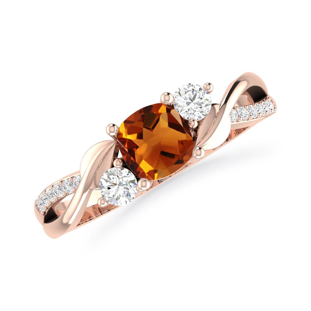 Rose Gold - Citrine