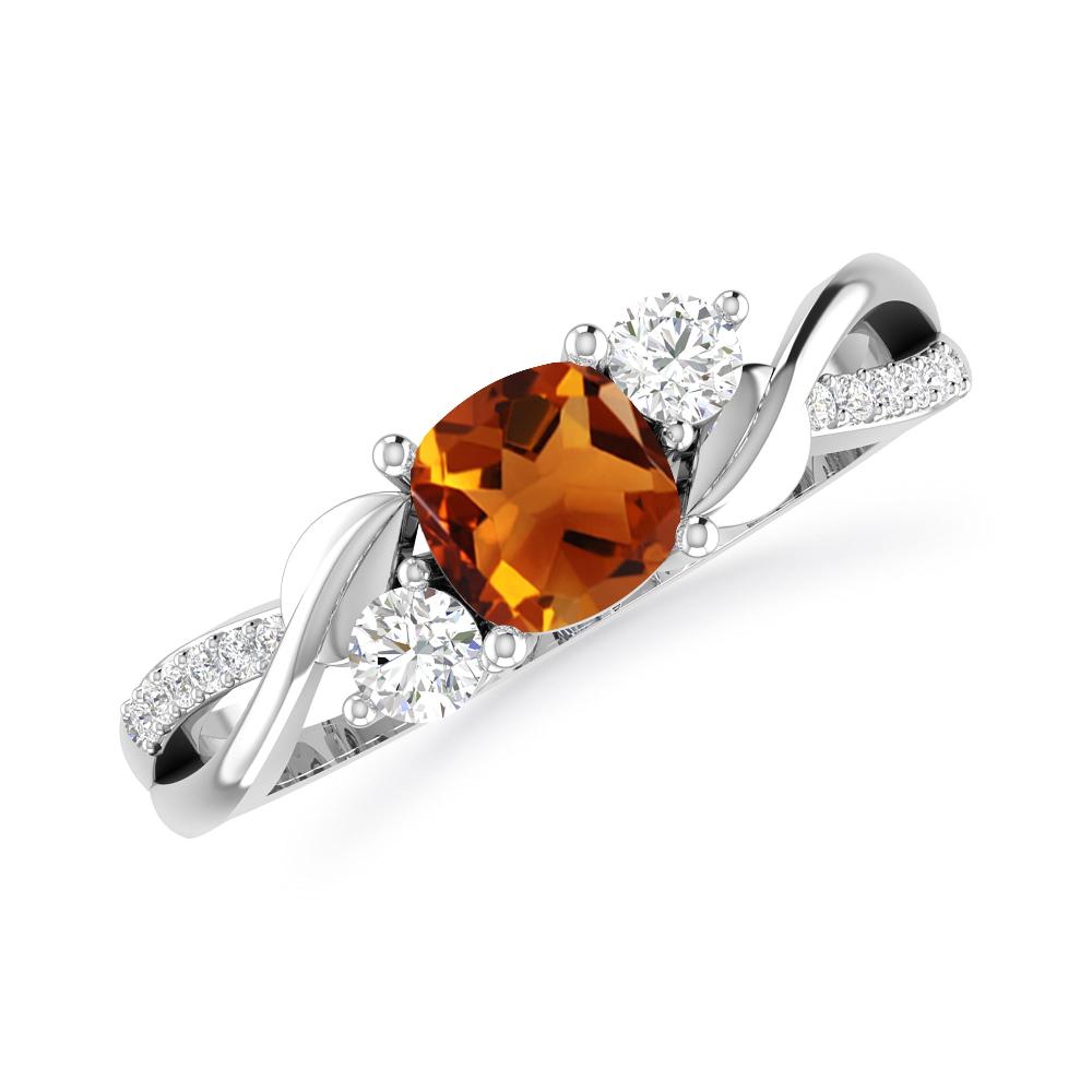 White Gold - Citrine