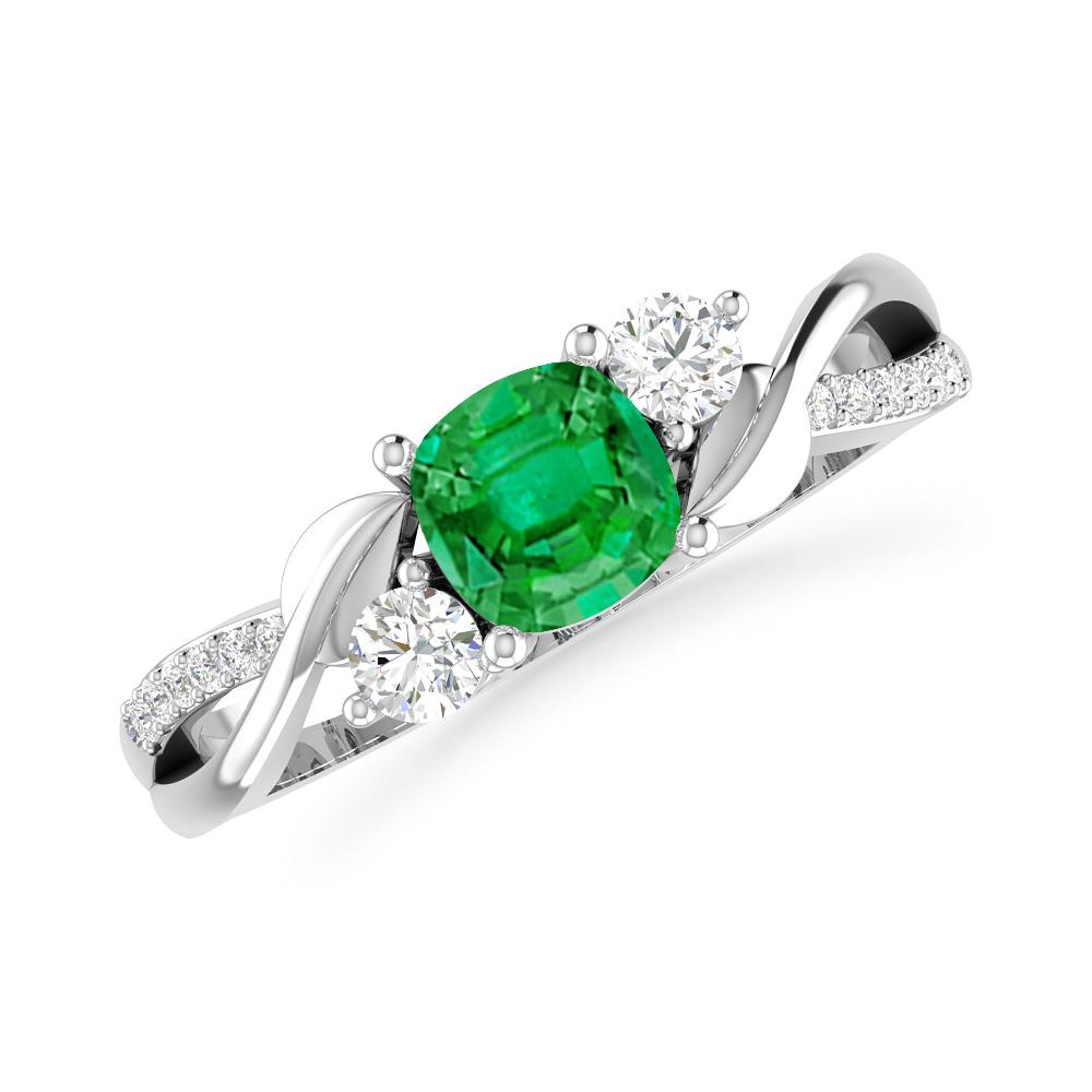 White Gold - Emerald