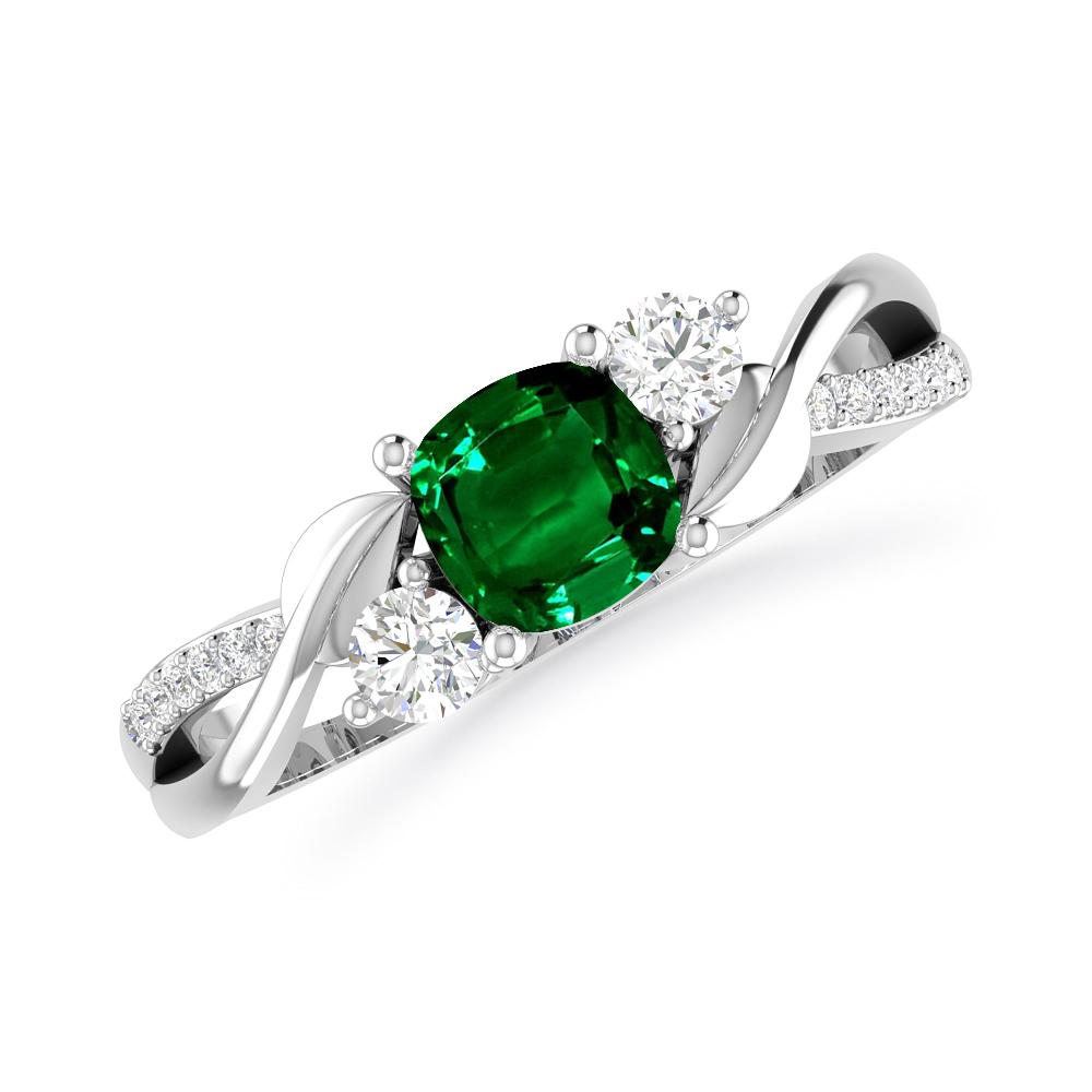 White Gold - Emerald