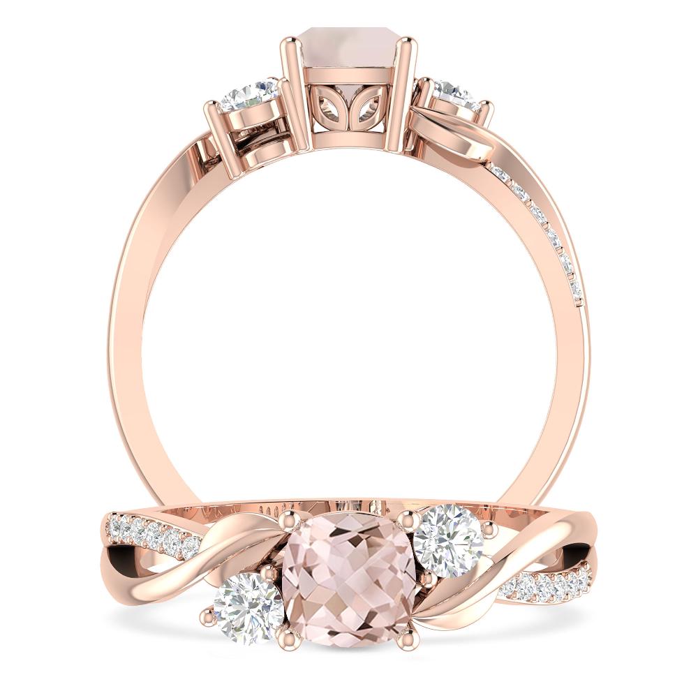 Rose Gold - Morganite