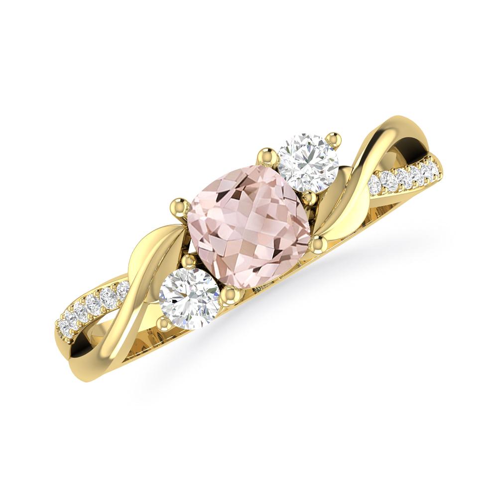 Yellow Gold - Morganite