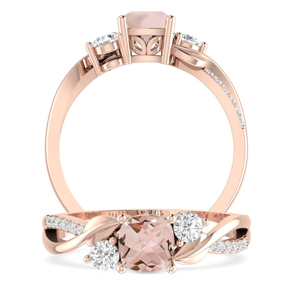 Rose Gold - Morganite