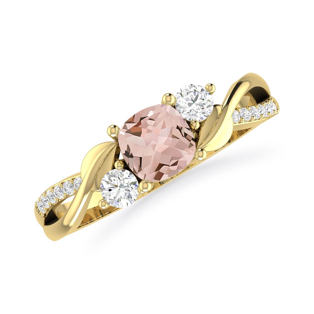 Yellow Gold - Morganite