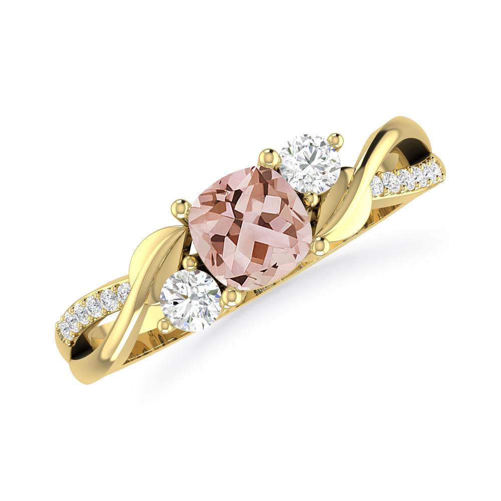 Yellow Gold - Morganite