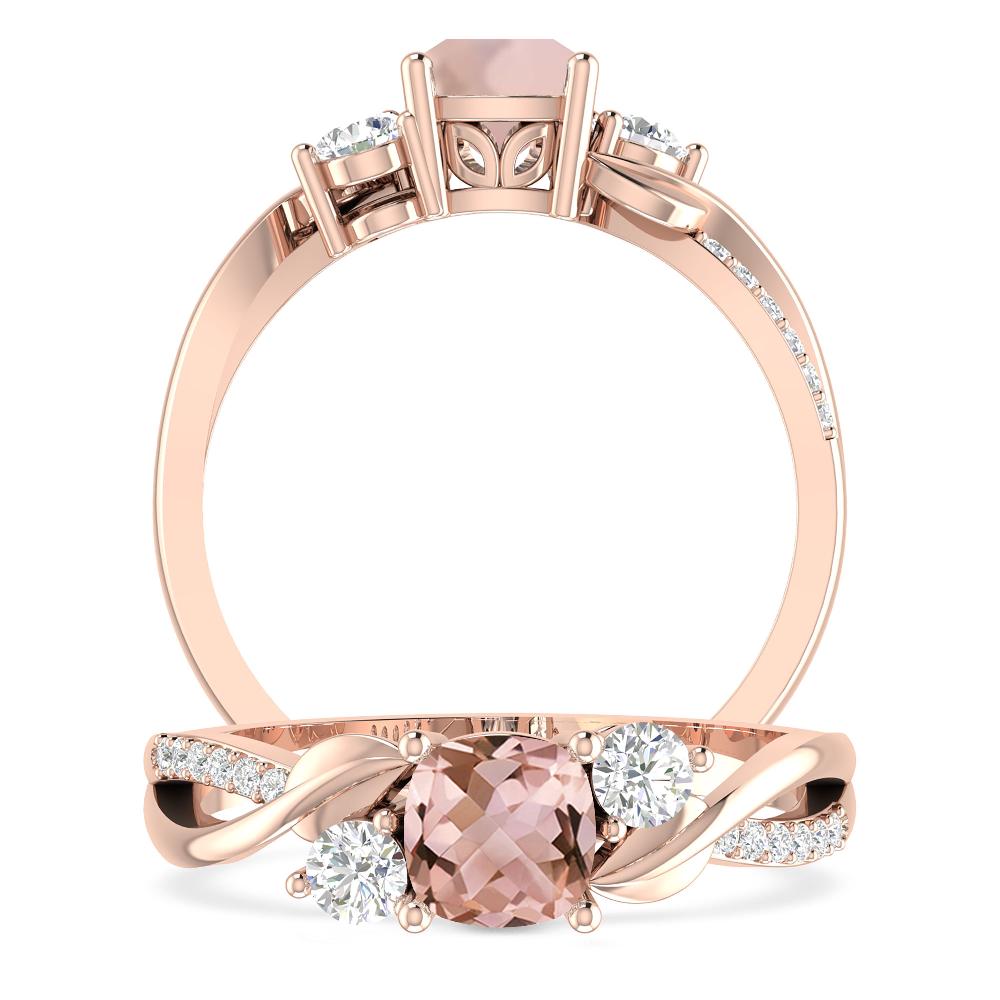 Rose Gold - Morganite