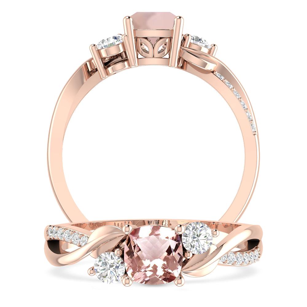 Rose Gold - Morganite