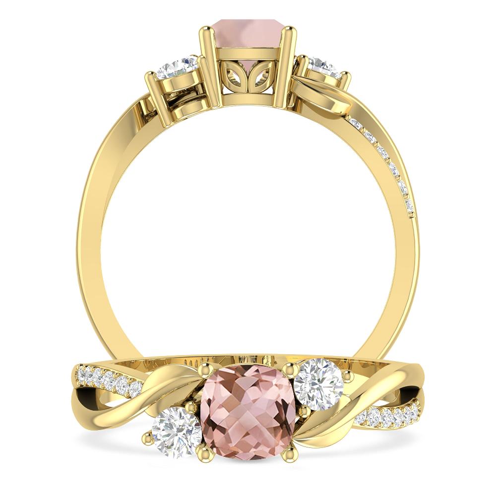 Yellow Gold - Morganite