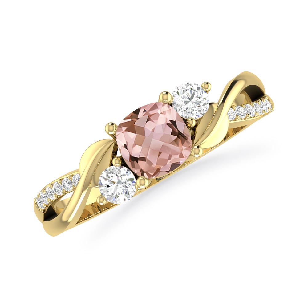 Yellow Gold - Morganite