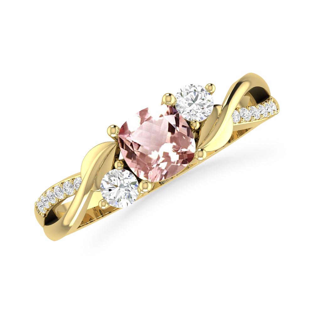 Yellow Gold - Morganite