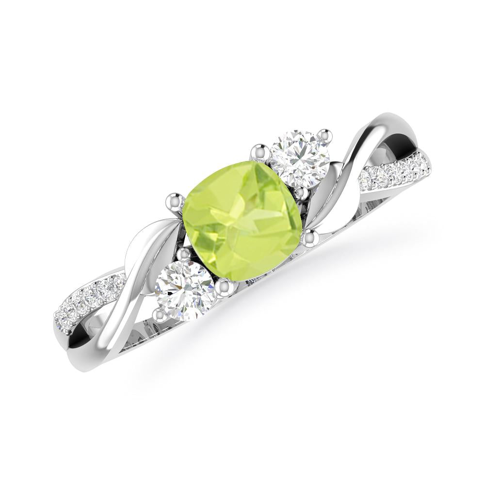 White Gold - Peridot