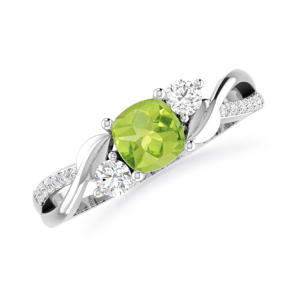 White Gold - Peridot