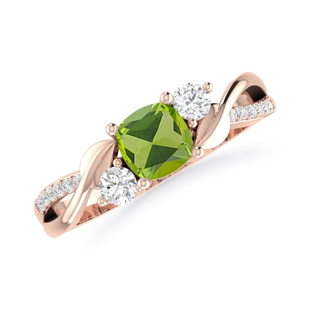 Rose Gold - Peridot