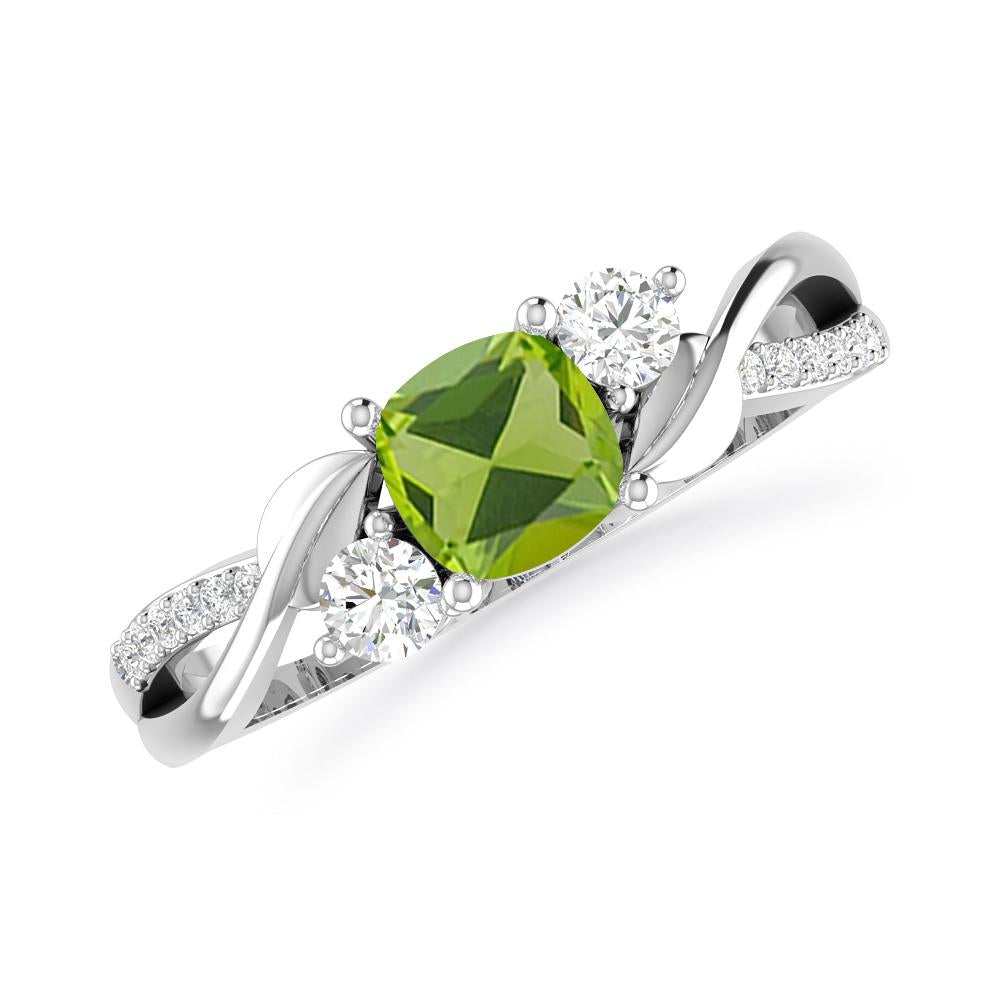 White Gold - Peridot