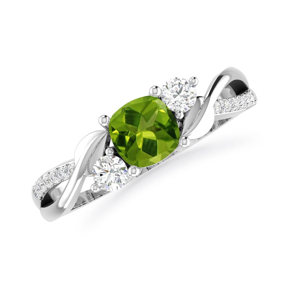 White Gold - Peridot