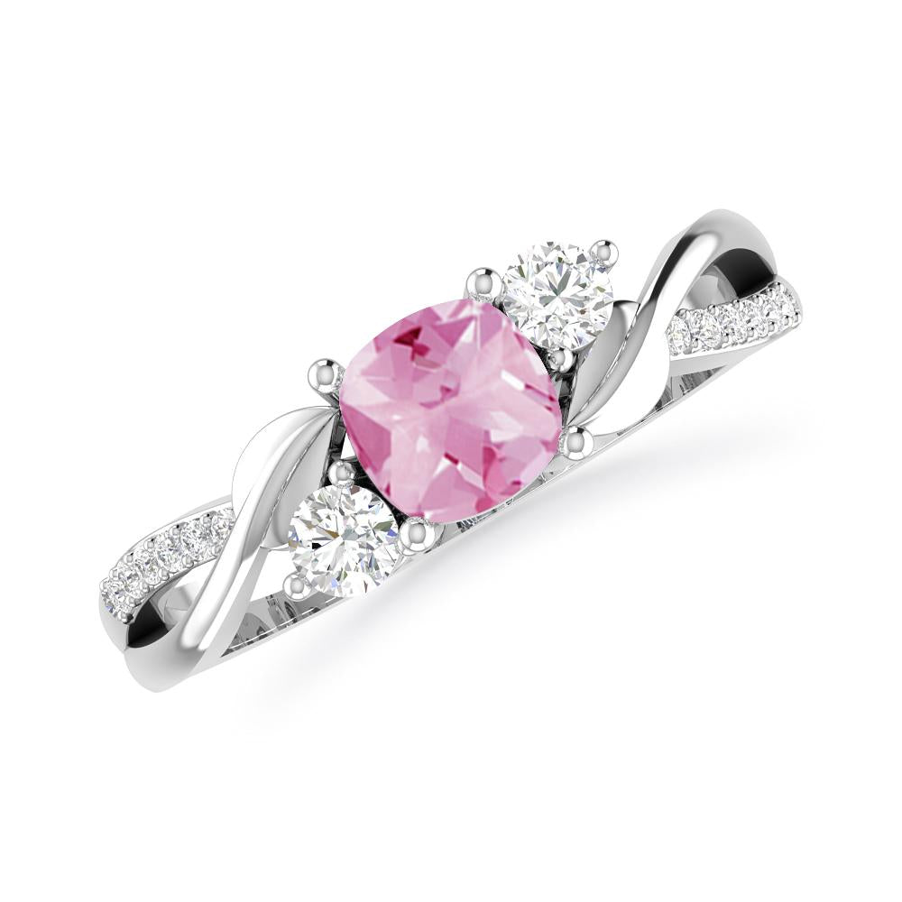 White Gold - Pink Tourmaline