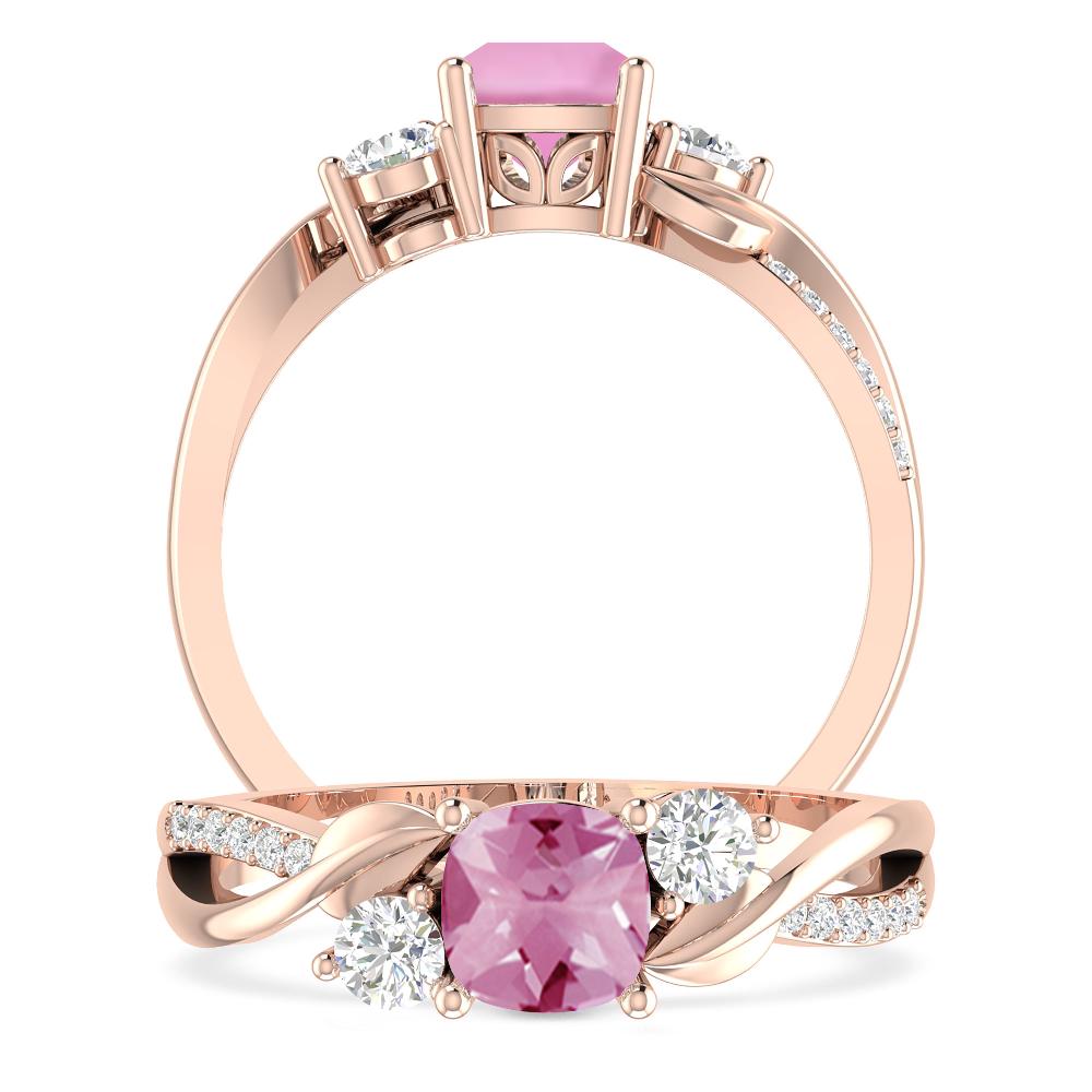 Rose Gold - Pink Tourmaline