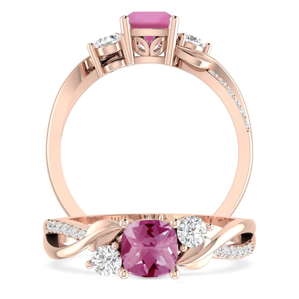 Rose Gold - Pink Tourmaline