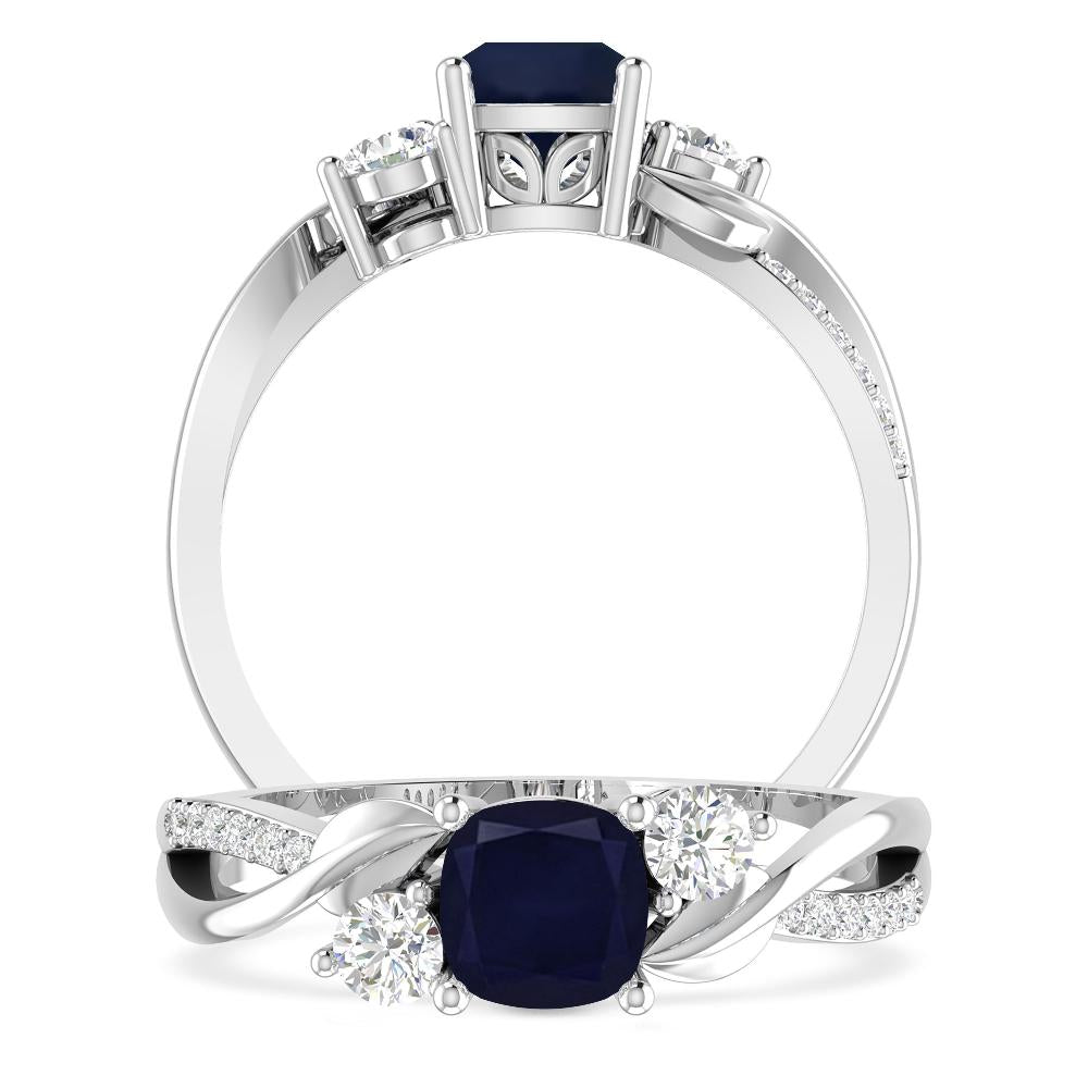 White Gold - Sapphire