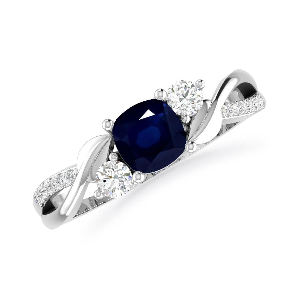 White Gold - Sapphire