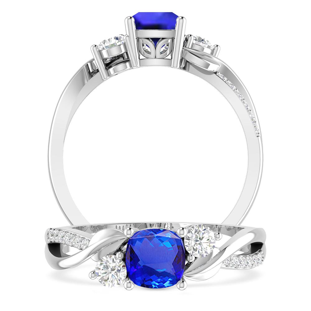 White Gold - Tanzanite