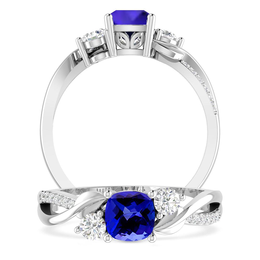 White Gold - Tanzanite