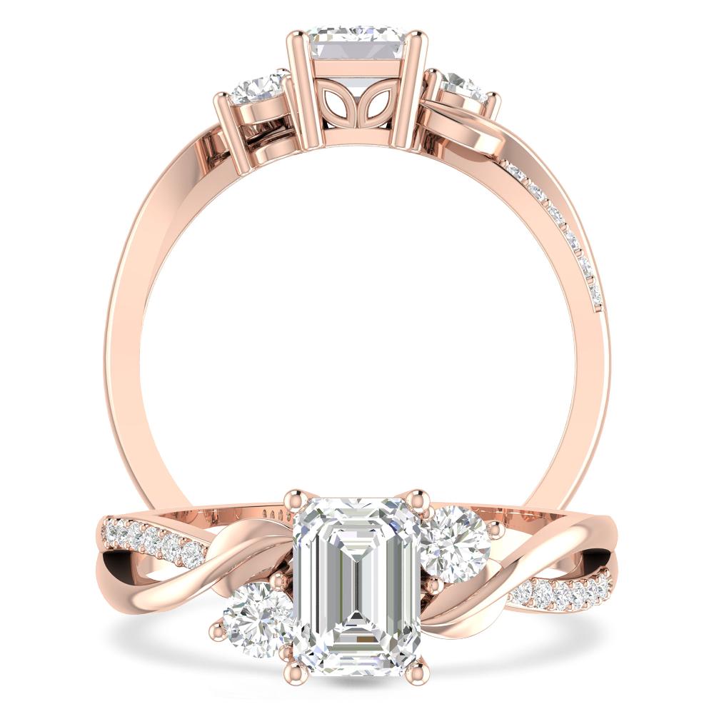 Rose Gold - Diamond