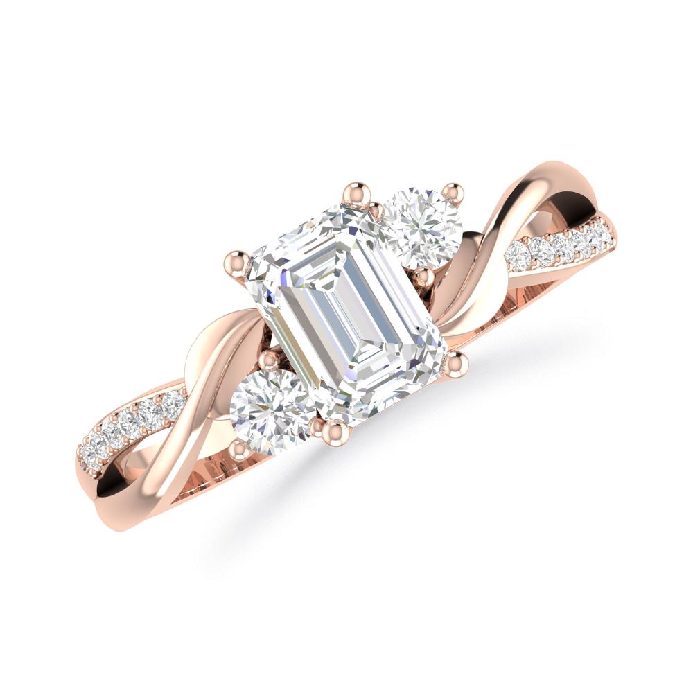 Rose Gold - Diamond