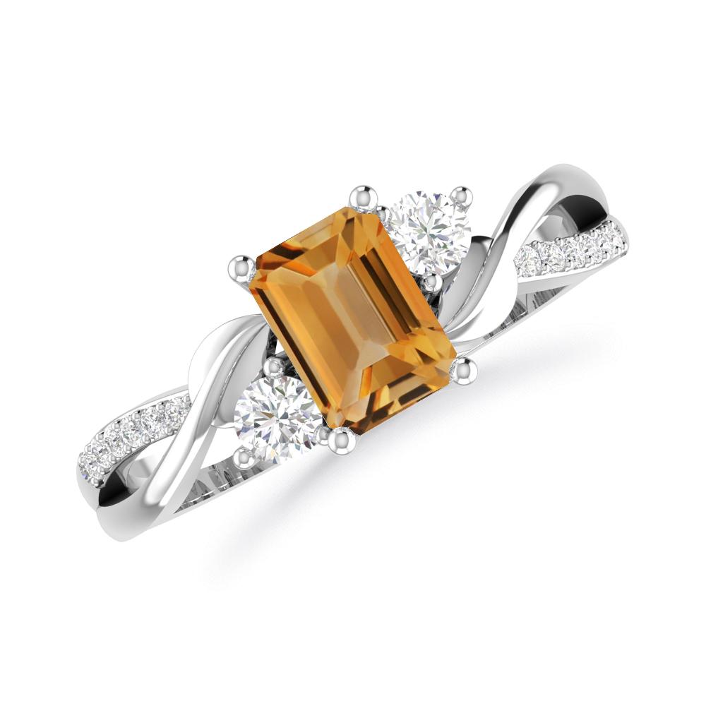 White Gold - Citrine