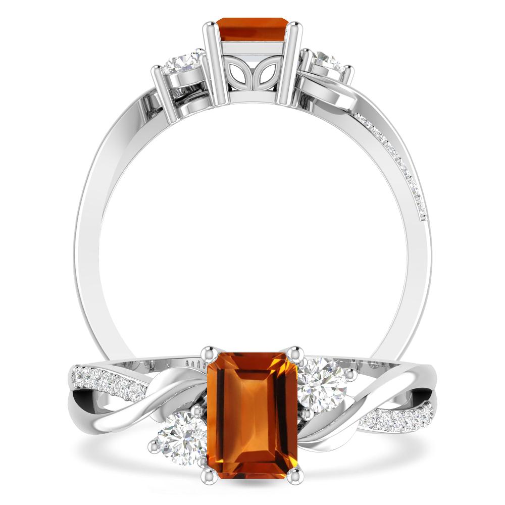 White Gold - Citrine