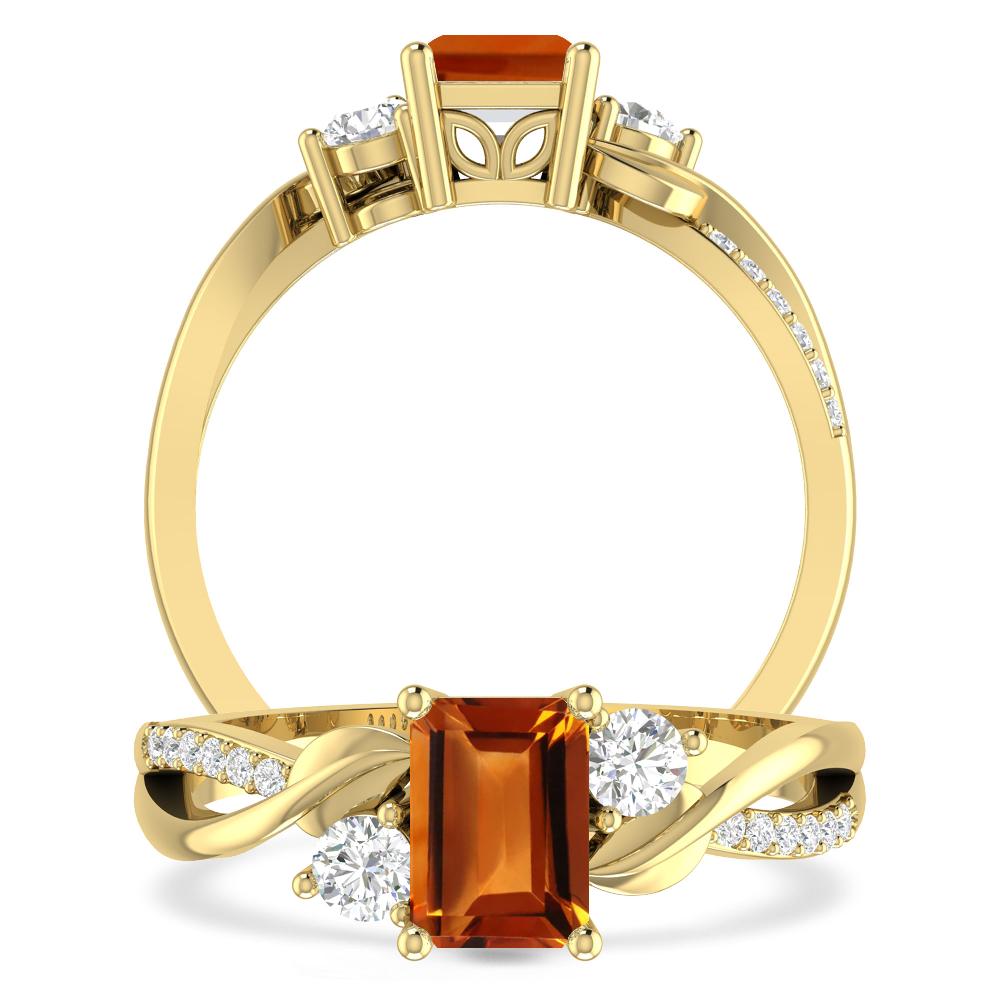 Yellow Gold - Citrine