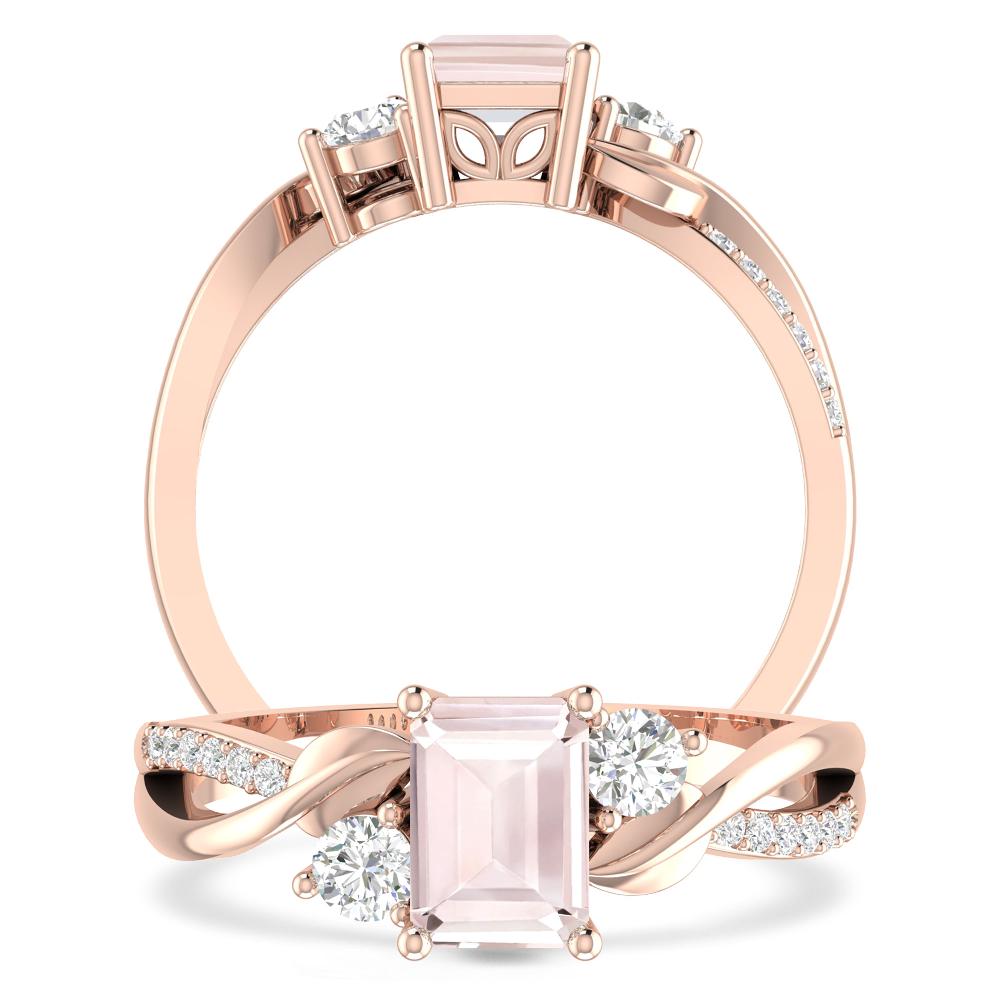 Rose Gold - Morganite